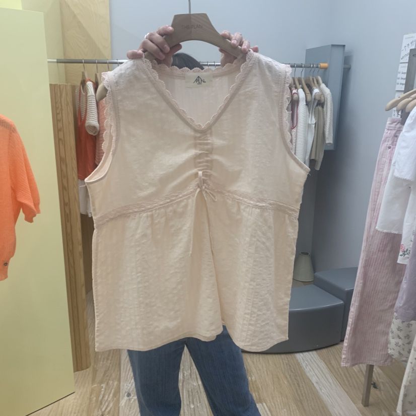 THEPLAN韓國直郵㊣女裝新品休閑25春夏時尚人氣推薦吊帶背心THE PLAN吊帶/背心