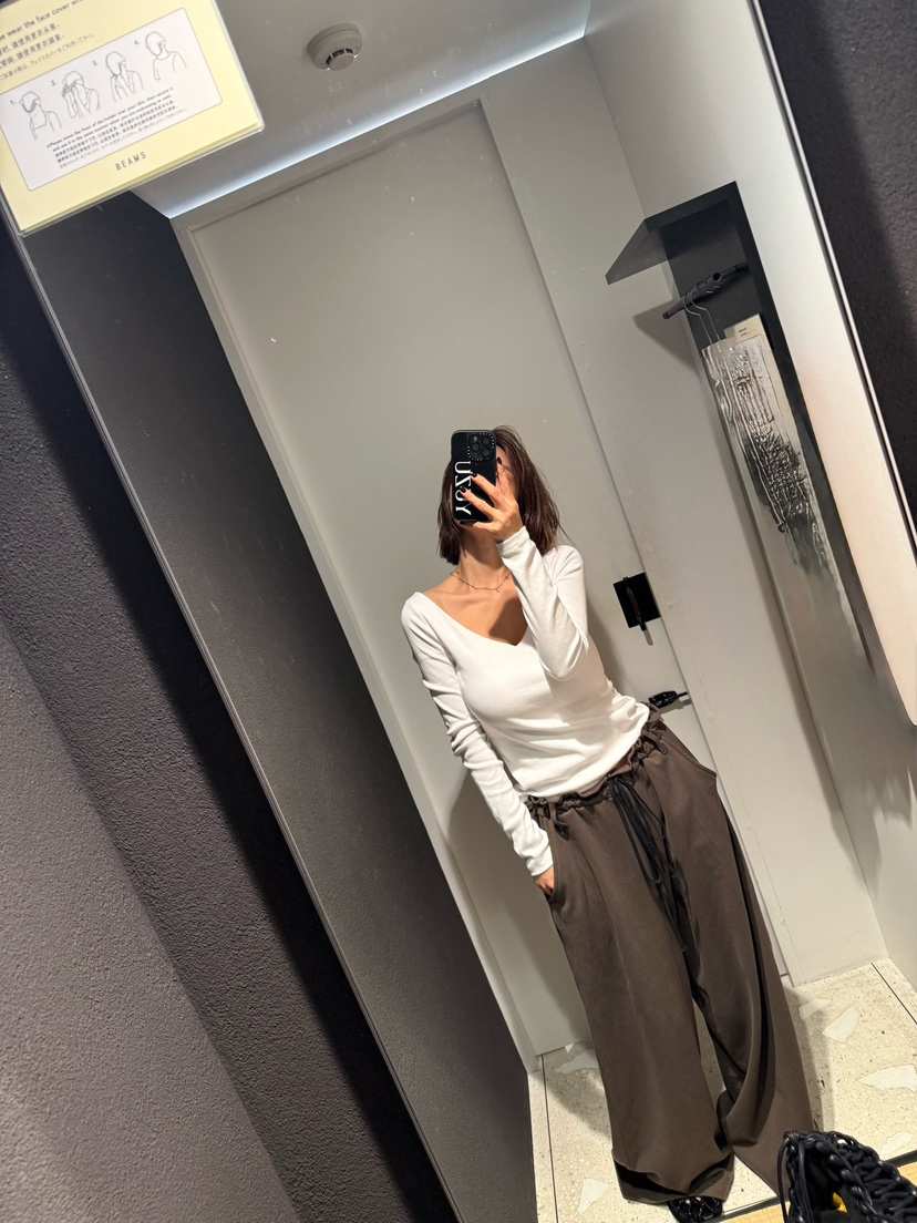 PARIS MATCH韓國㊣直郵東大門代購女裝新品時尚人氣長袖T恤PARIS MATCH長袖T恤