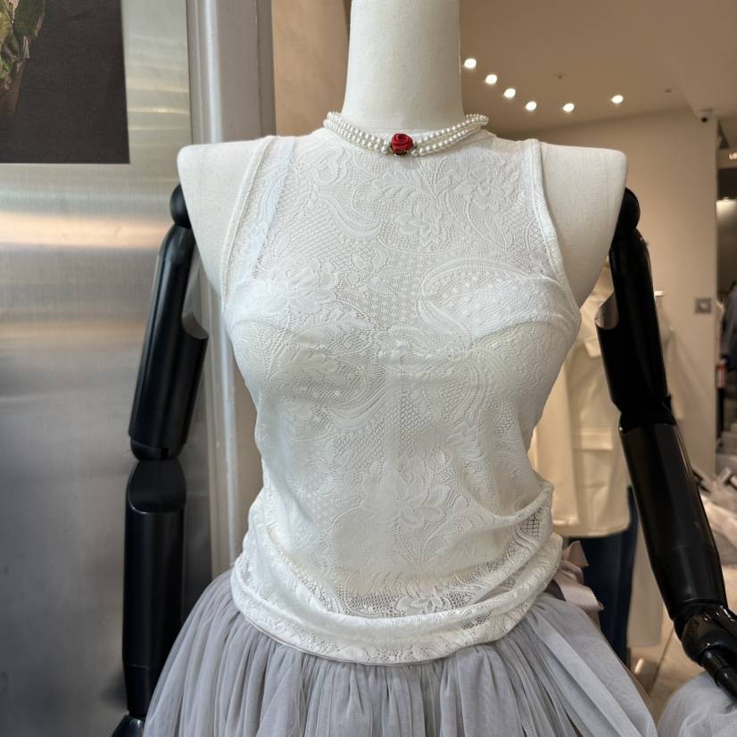 CHEAP-CHIC東大門實拍女士新款熱賣人氣職業吊帶背心套裝蕾絲CHEAP-CHIC/CHARLES THE SECOND吊帶/背心