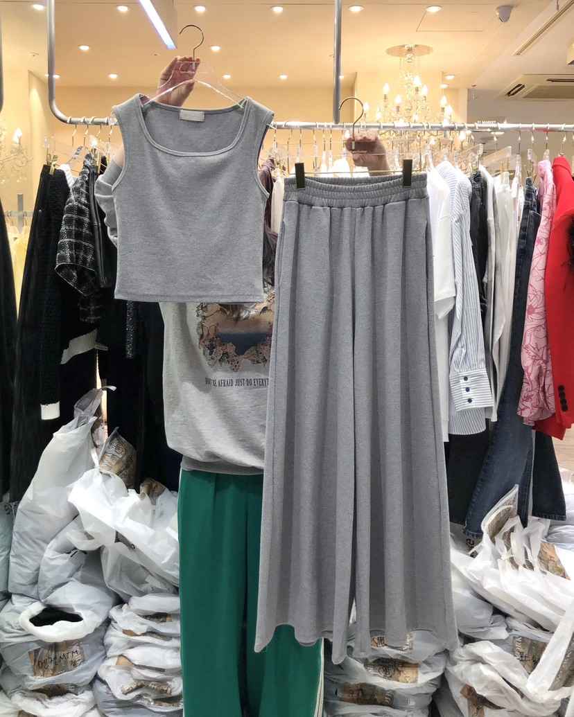 WORK SHOP東大門代購女裝新品休閑人氣熱賣真品套裝兩件套Work_shop套裝