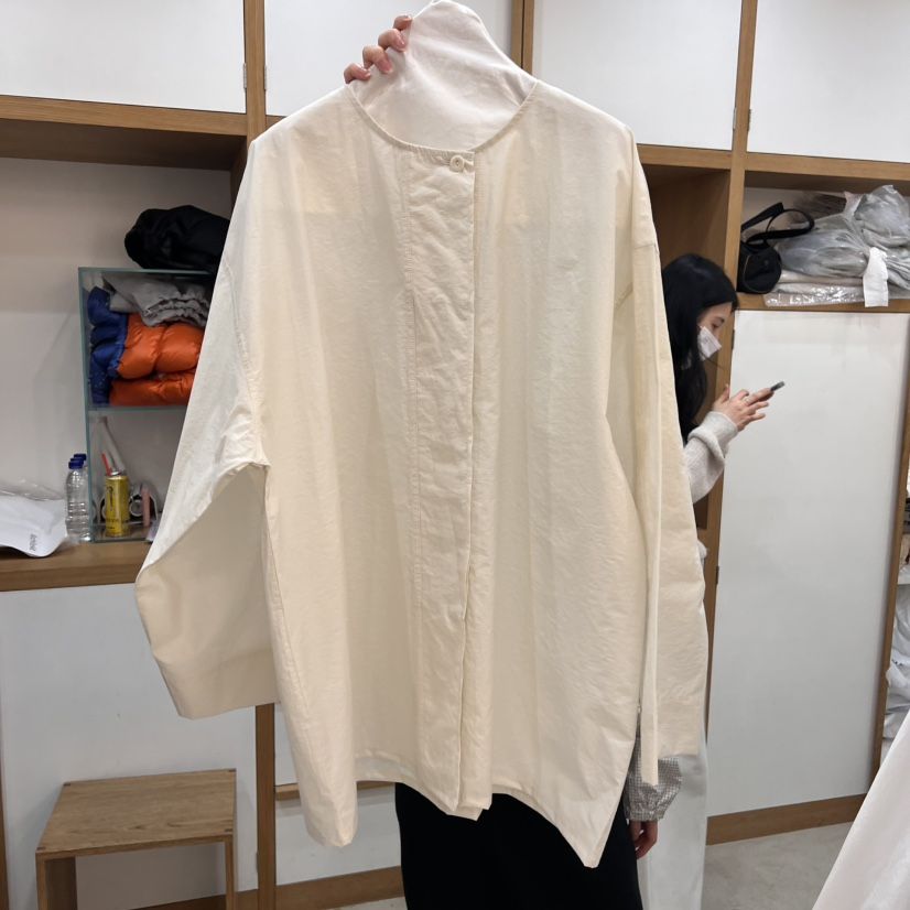 ARCHITEKT韓國代購女裝新款25春夏熱賣時尚人氣推薦襯衫蕾絲衫ARCHITEKT襯衫/蕾絲衫