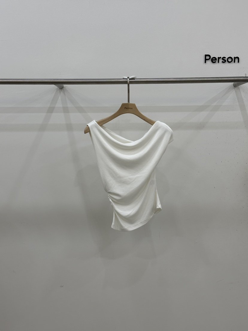 PERSON韓國直郵女士新款人氣職業時尚真品25春夏熱賣吊帶背心PERSON吊帶/背心
