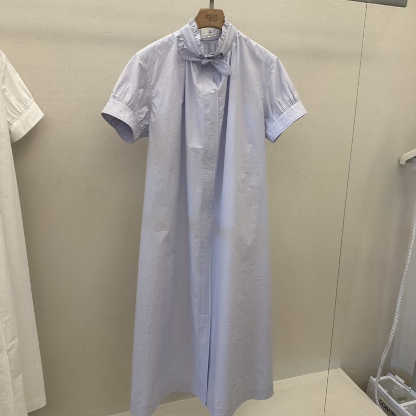 EGG韓國代購女裝新款真品熱賣25春夏時尚休閑職業推薦連衣裙EGG-訂貨周期長連衣裙