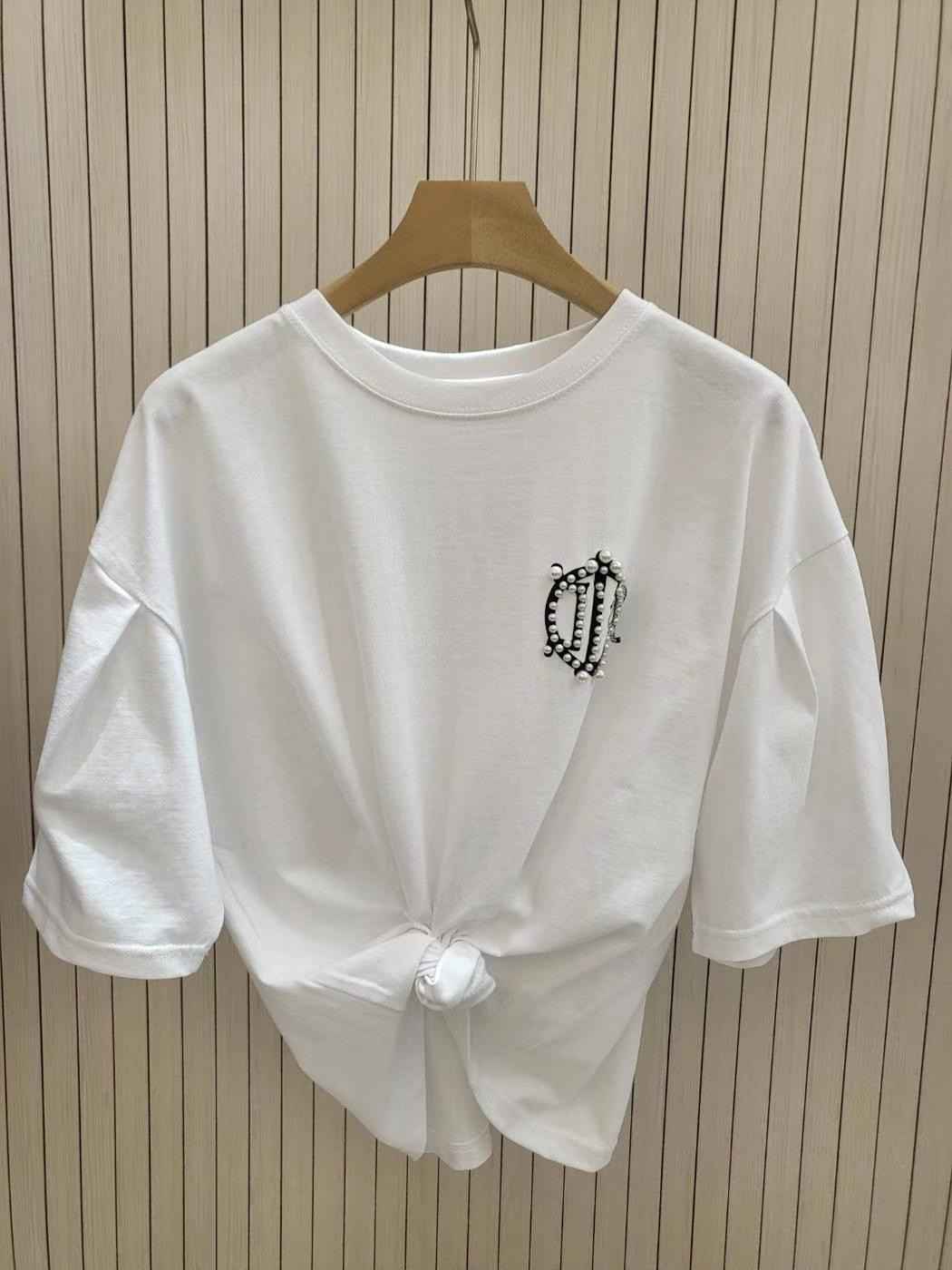 COCOS/ONE TOP東大門代購女士新品25春夏熱賣休閑人氣T恤COCOS/ONE TOPT恤
