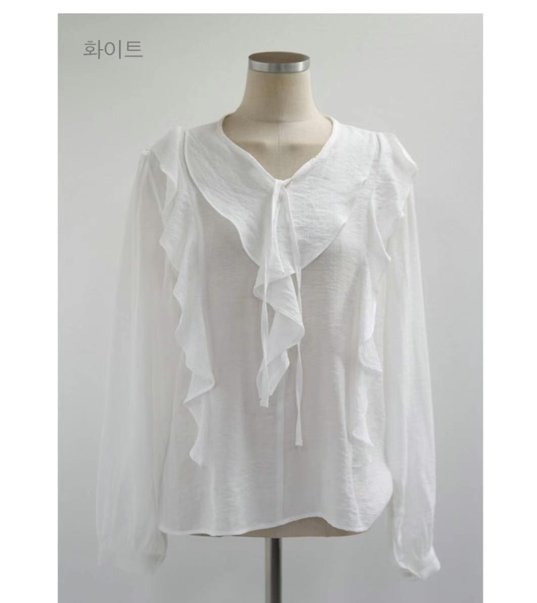 COCOS/ONE TOP東大門直郵女裝新款真品25春夏時尚襯衫蕾絲衫COCOS/ONE TOP襯衫/蕾絲衫
