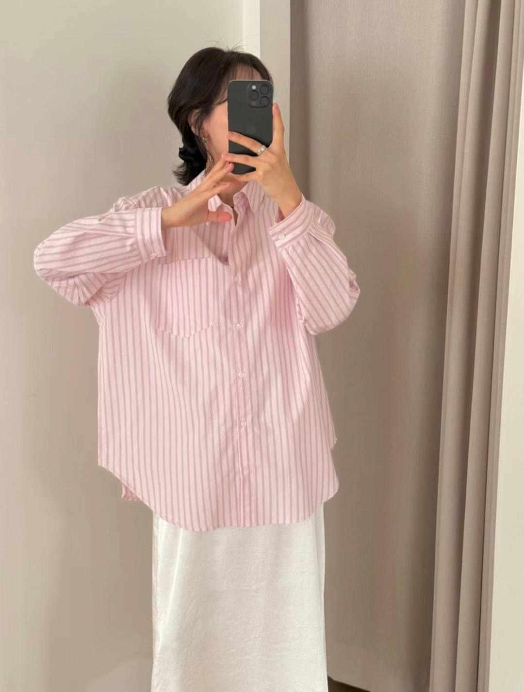 ONEMORETHING東大門直郵女裝新品推薦熱賣真品休閑襯衫蕾絲衫ONEMORETHING襯衫/蕾絲衫