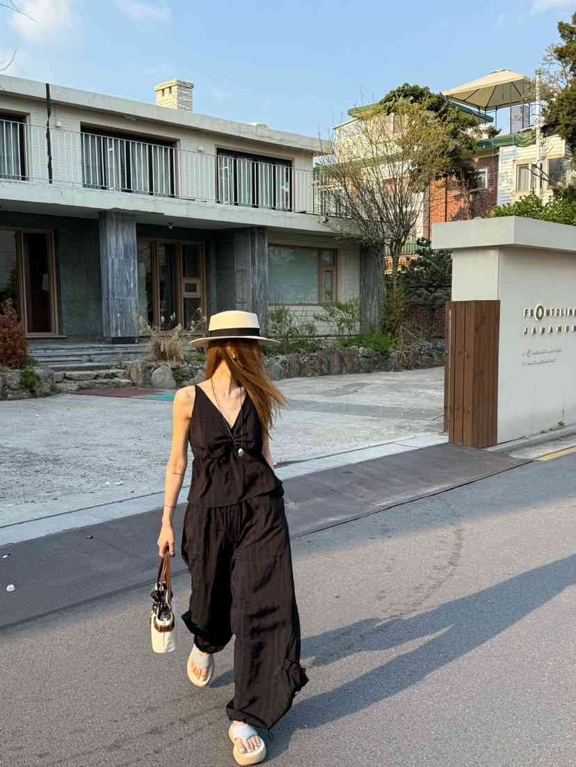 ZEROZERO直郵韓國代購㊣女裝新品推薦時尚人氣休閑25春夏休閑褲ZEROZERO休閑褲