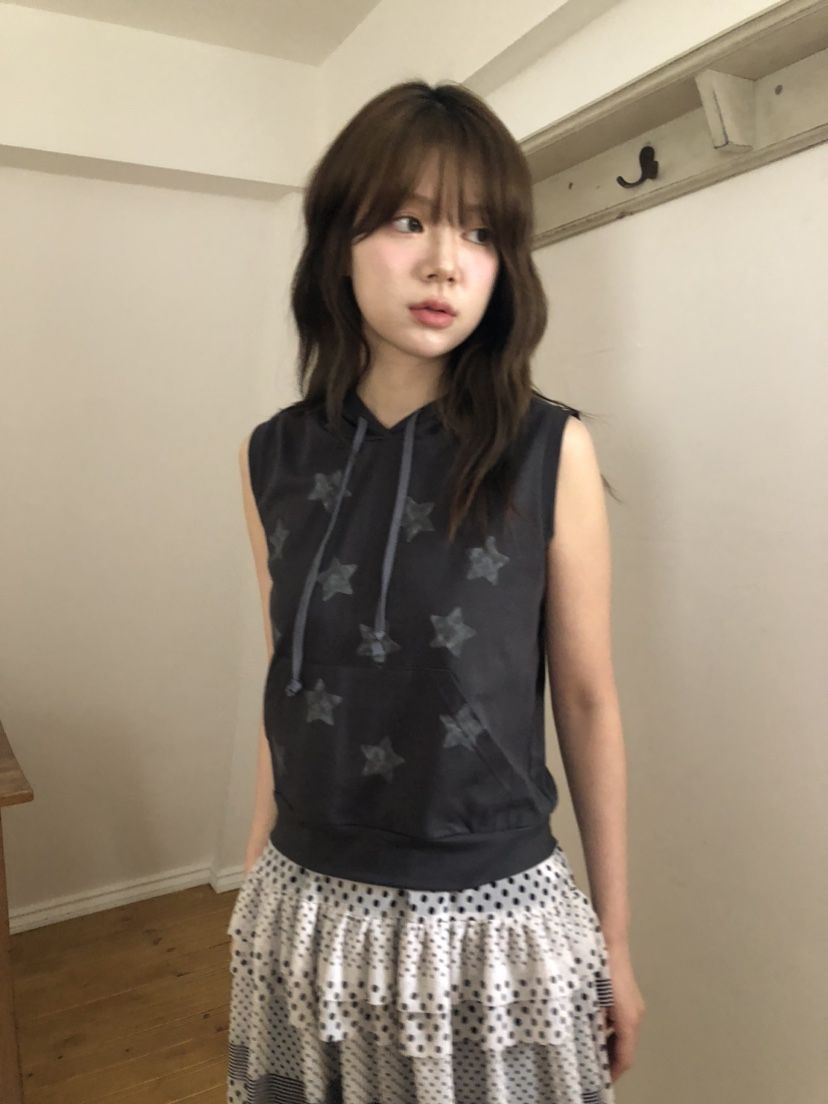 FLASH韓國直郵㊣女裝新款人氣25春夏休閑熱賣推薦時尚吊帶背心FLASH吊帶/背心