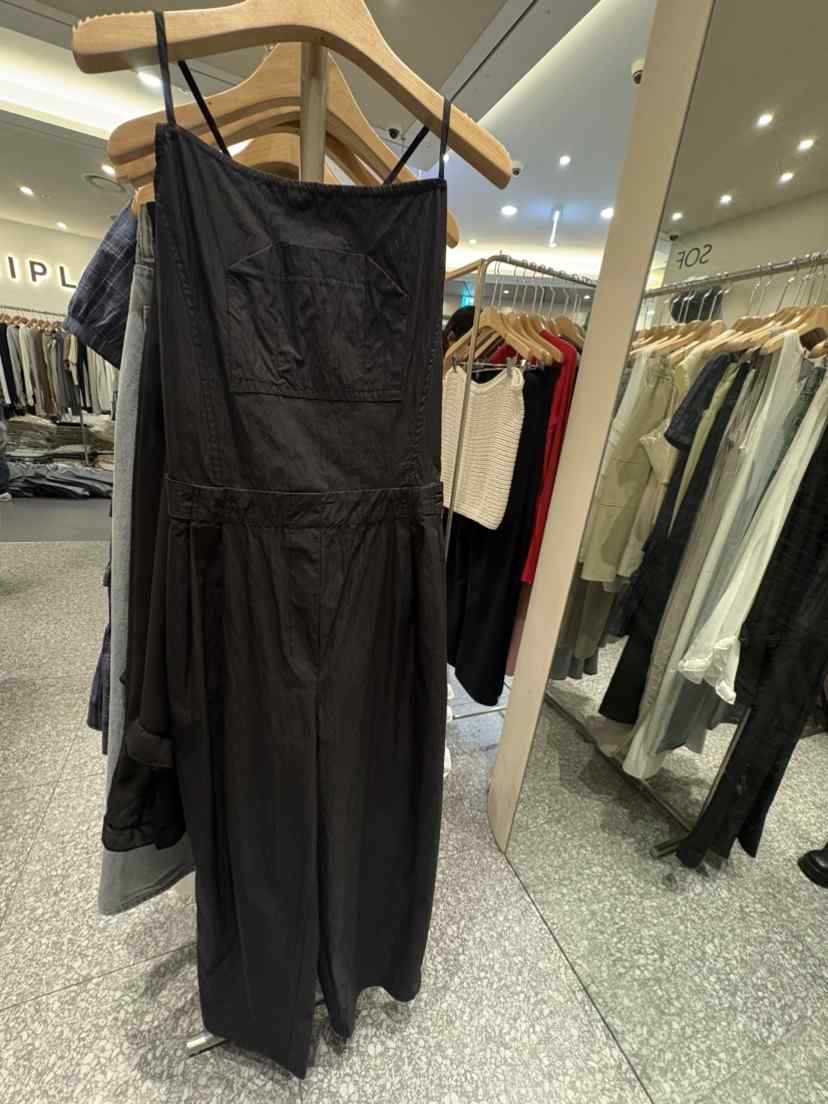 SOF直郵韓國代購㊣女裝新款熱賣推薦休閑時尚人氣25春夏背帶褲SOF背帶褲