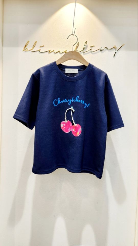 BLING BLING-S直郵韓國代購㊣女裝新品熱賣25春夏休閑T恤BLING BLING-ST恤