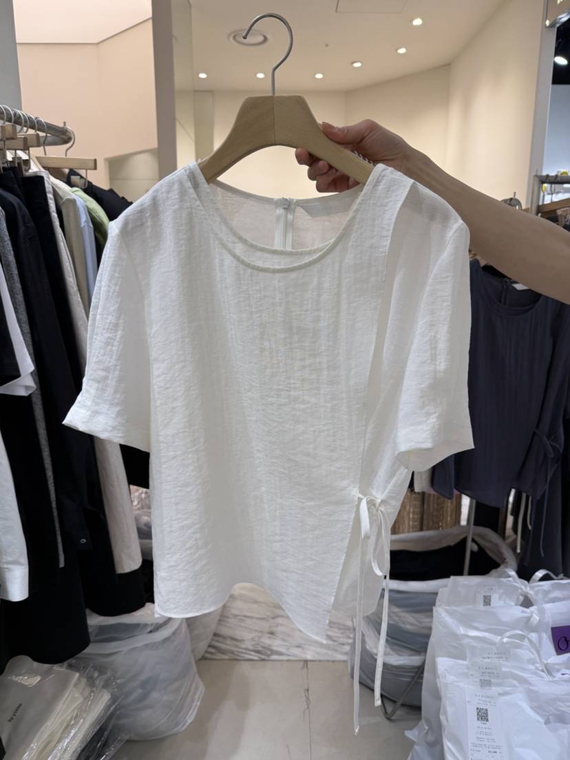 YIKHO STYLE直郵韓國代購㊣女裝新品人氣熱賣25春夏襯衫蕾絲衫YIKHO STYLE襯衫/蕾絲衫