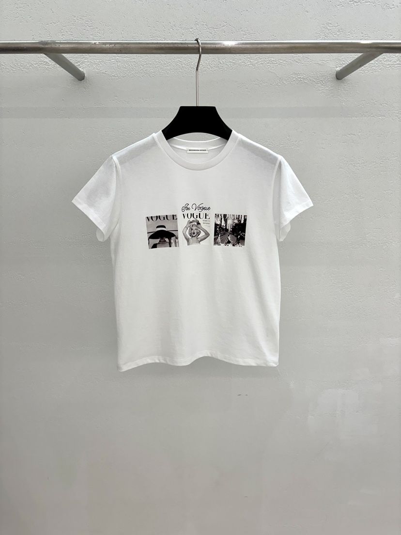 MUSHROOM EFFECT韓國直郵㊣東大門實拍女裝新品25春夏休閑T恤MUSHROOM EFFECTT恤