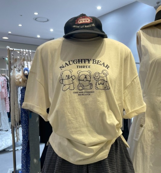 BABEL韓國直郵㊣東大門實拍女裝新品時尚25春夏推薦熱賣T恤BABELT恤
