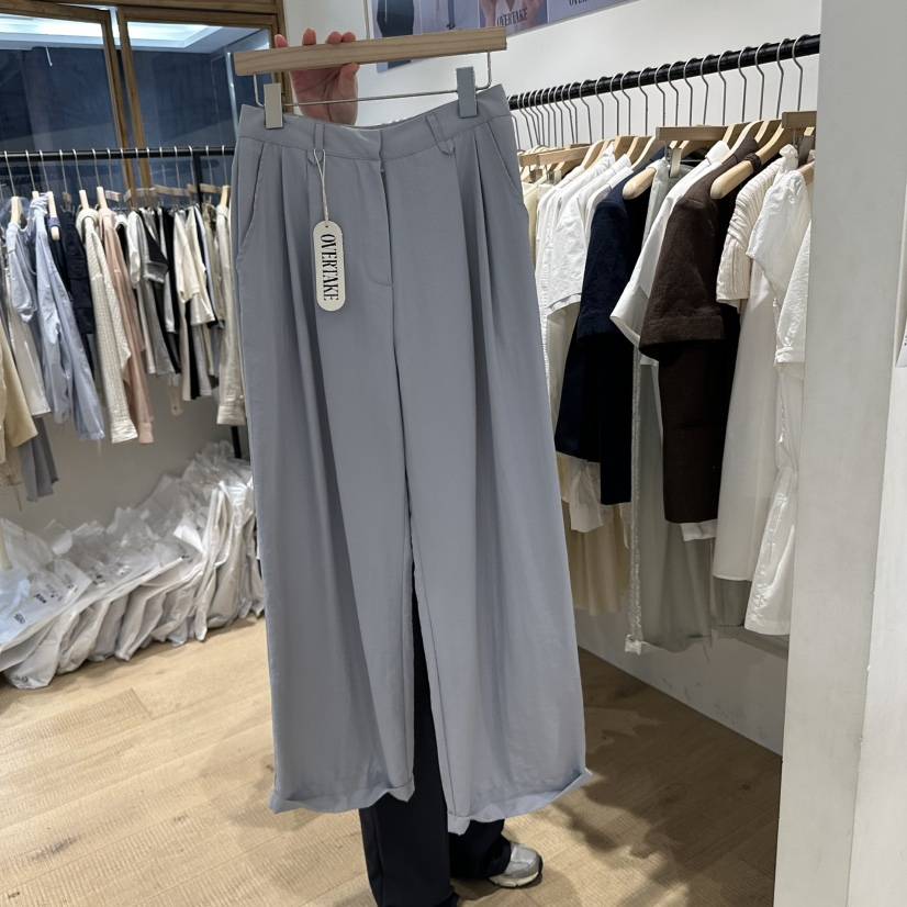 OVERTAKE直郵韓國代購㊣女裝新品人氣推薦休閑時尚熱賣休閑褲OVERTAKE休閑褲