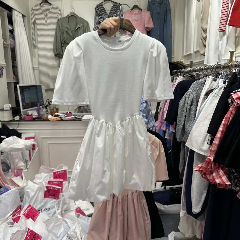 J.RITZY直郵韓國代購㊣女裝新品休閑25春夏推薦人氣連衣裙J.RITZY連衣裙