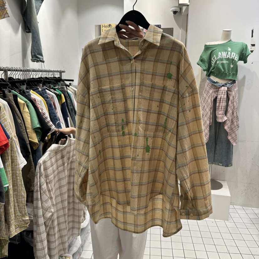 THE WEEKND直郵韓國代購㊣女裝新品人氣推薦25春夏襯衫蕾絲衫THE WEEKND襯衫/蕾絲衫