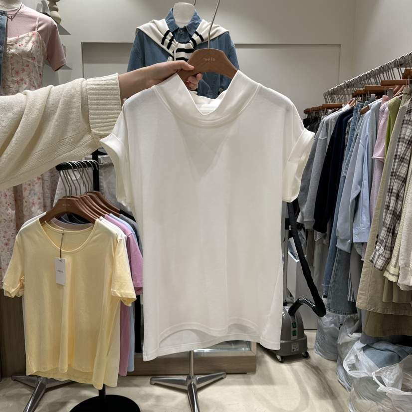 MELO韓國㊣直郵東大門代購女裝新品人氣時尚推薦休閑熱賣T恤MELOT恤
