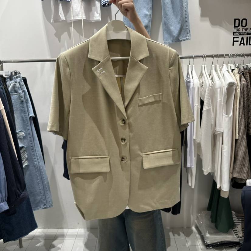 ZIPPER直郵韓國代購㊣女裝新品人氣熱賣時尚休閑25春夏夾克ZIPPER夾克