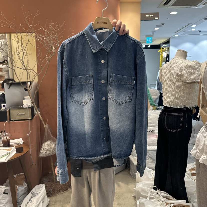MIENNE韓國直郵㊣東大門實拍女裝新款25春夏推薦襯衫蕾絲衫MIENNE襯衫/蕾絲衫