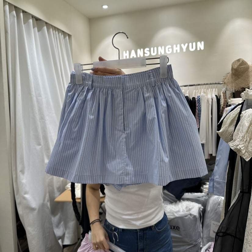 HANSUNGHYUN韓國㊣直郵東大門代購女裝新款25春夏人氣時尚裙褲HANSUNGHYUN裙褲