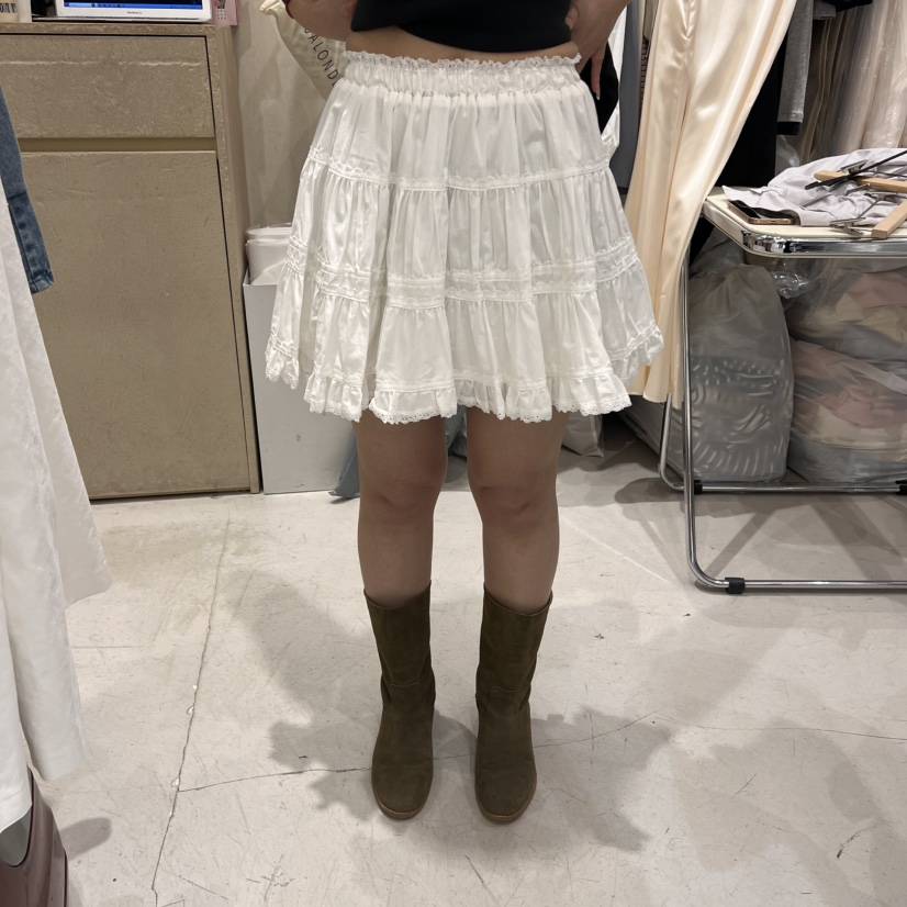 SALONDEMAG韓國㊣直郵東大門代購女裝新品25春夏熱賣時尚短裙SALONDEMAG短裙