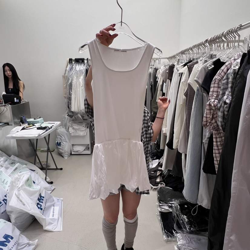 PADO韓國㊣直郵東大門代購女裝新品推薦熱賣時尚休閑連衣裙PADO連衣裙
