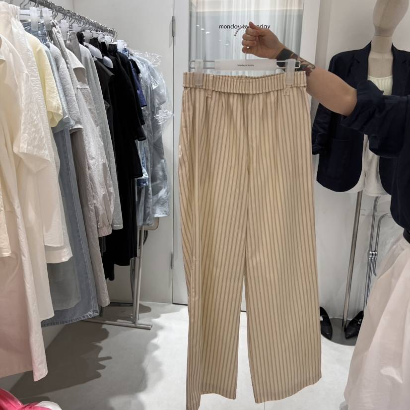 MONDAY TO SUNDAY韓國直郵㊣東大門實拍女裝新品熱賣休閑褲MONDAY TO SUNDAY休閑褲