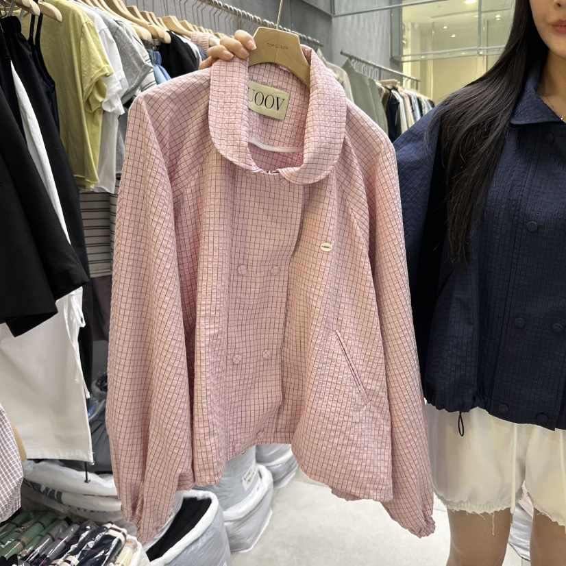 UOOV韓國㊣直郵東大門代購女裝新品人氣休閑時尚推薦25春夏夾克UOOV夾克