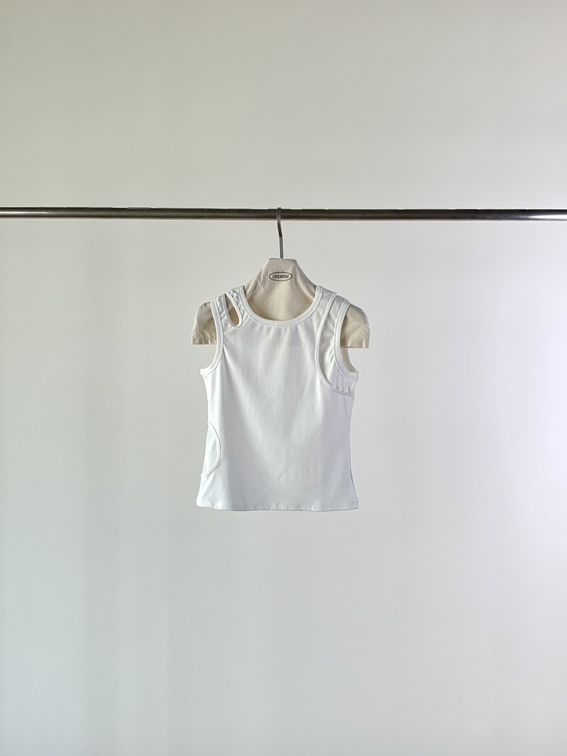 ONE MONE直郵韓國代購㊣女裝新品熱賣人氣休閑25春夏吊帶背心ONE MONE吊帶/背心
