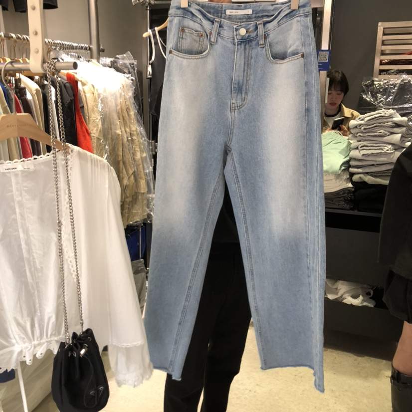 BANY ANCO韓國直郵㊣東大門實拍女裝新品人氣時尚休閑牛仔褲BANY ANCO牛仔褲