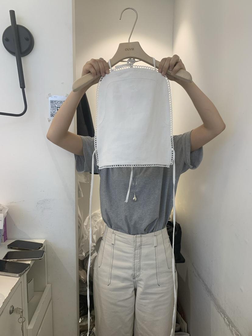 OUVIR直郵韓國代購㊣女裝新品推薦時尚25春夏人氣吊帶背心蕾絲O.V.R/OUVIR吊帶/背心