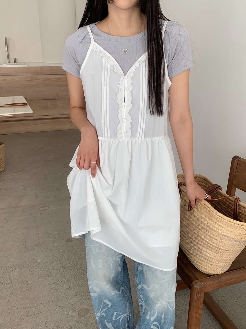 GOYOU韓國直郵㊣女裝新款25春夏休閑時尚推薦人氣熱賣連衣裙de goyou連衣裙