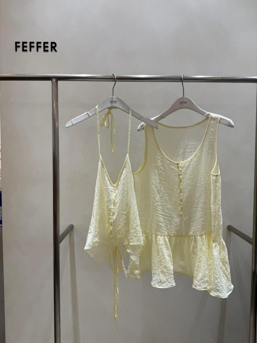 FEFFER韓國直郵㊣女裝新款熱賣休閑人氣25春夏推薦套裝套裝FEFFER套裝