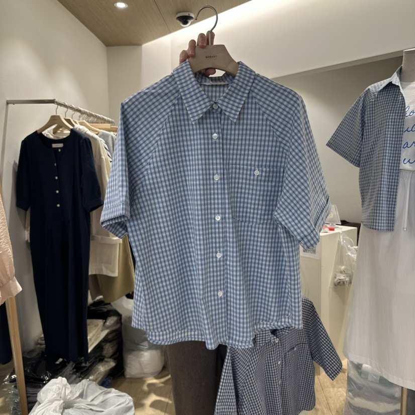 MARANT韓國㊣直郵東大門代購女裝新款熱賣人氣25春夏襯衫蕾絲衫MARANT襯衫/蕾絲衫