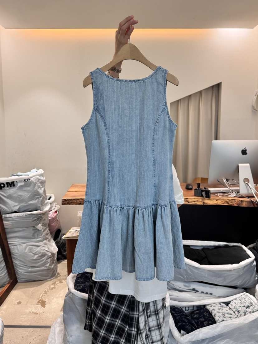 FRIC直郵韓國代購㊣女裝新品人氣時尚熱賣休閑25春夏連衣裙FRIC連衣裙
