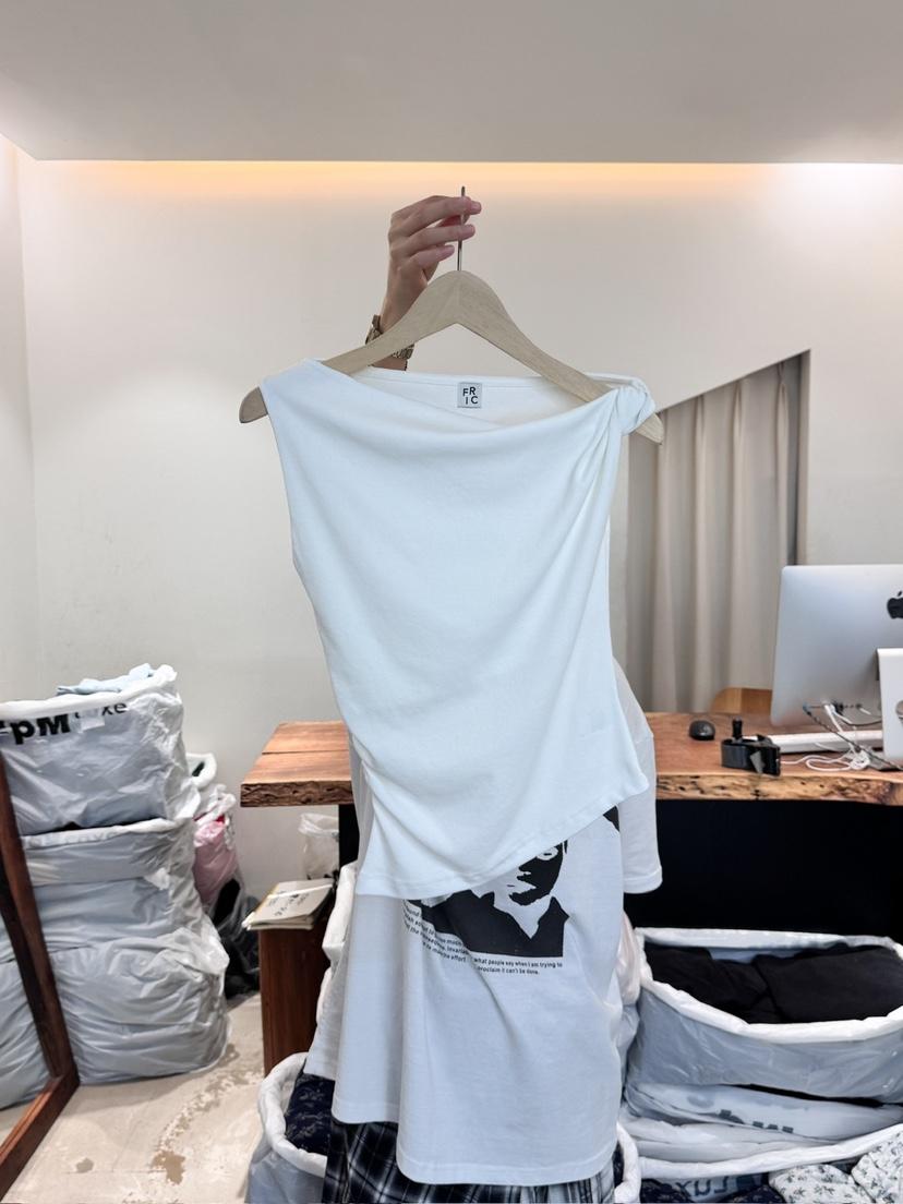 FRIC韓國㊣直郵東大門代購女裝新款25春夏推薦人氣吊帶背心FRIC吊帶/背心