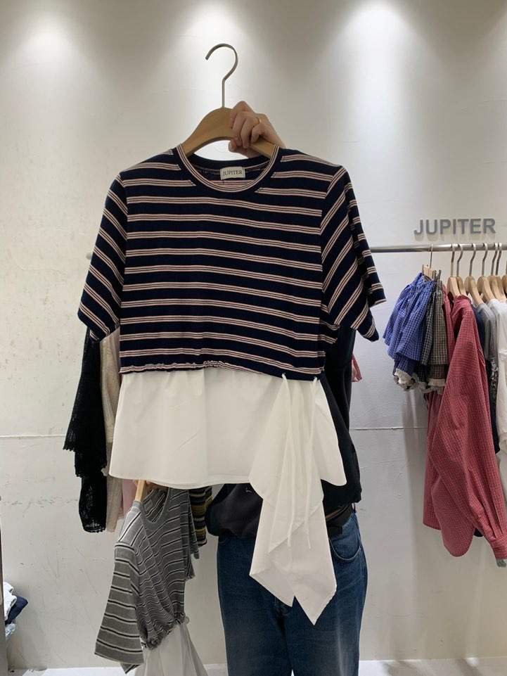 JUPITER韓國直郵㊣女裝新品熱賣時尚人氣25春夏休閑推薦T恤JUPITERT恤