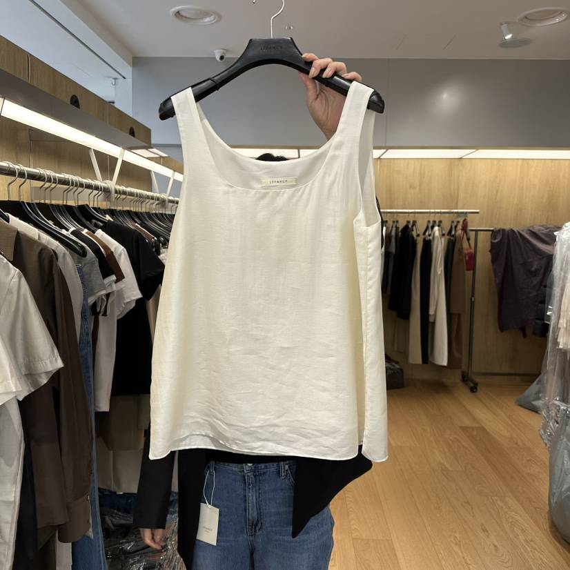 LEFANCY韓國㊣直郵東大門代購女裝新品休閑人氣時尚吊帶背心LEFANCY吊帶/背心