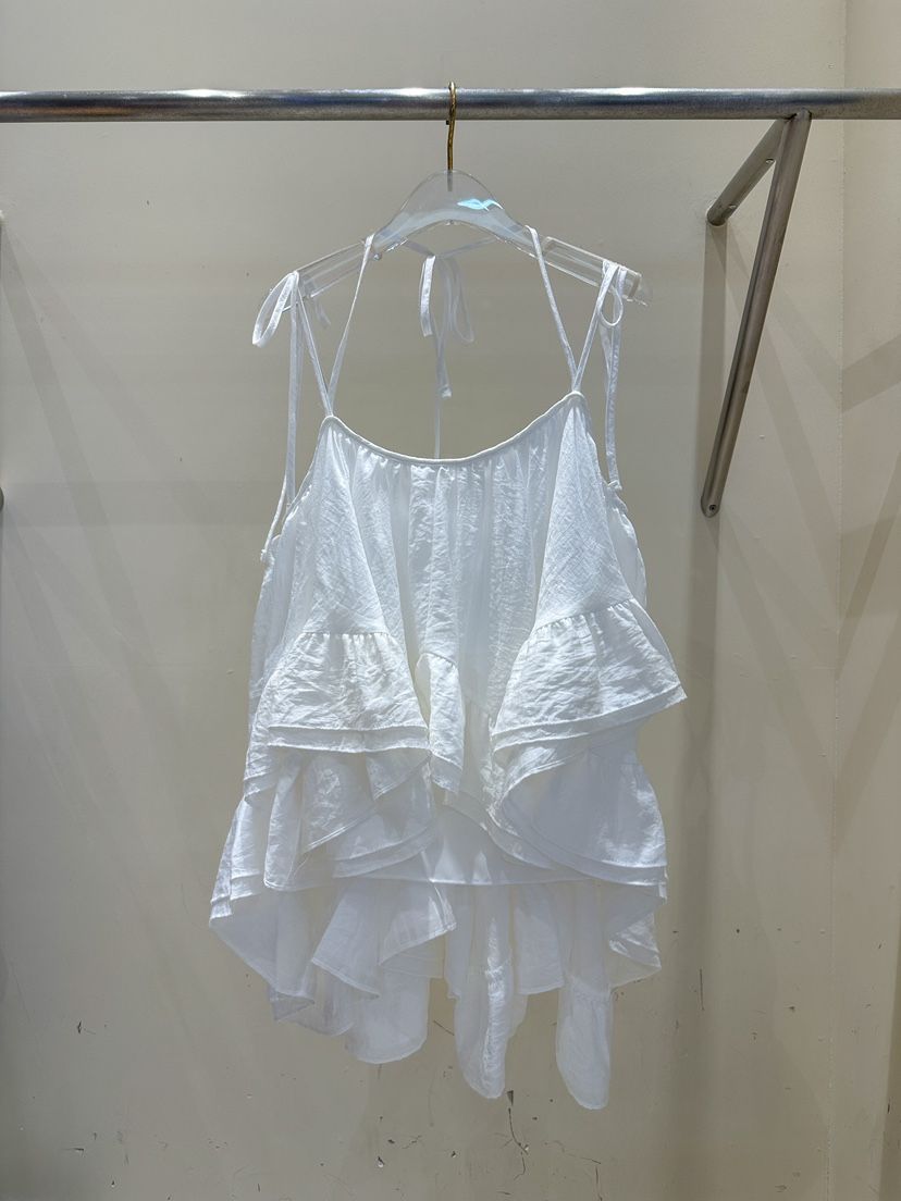 81 MARKET-L直郵韓國代購㊣女裝新款時尚推薦休閑吊帶背心81 MARKET-L吊帶/背心