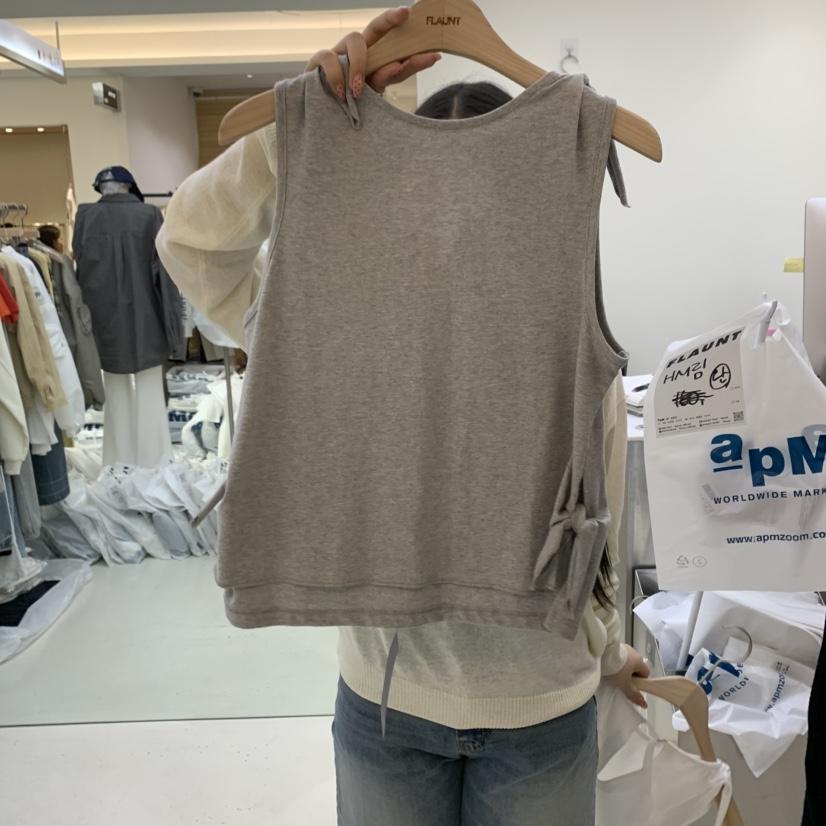 FLAUNT韓國直郵㊣東大門實拍女裝新品熱賣人氣推薦吊帶背心FLAUNT吊帶/背心