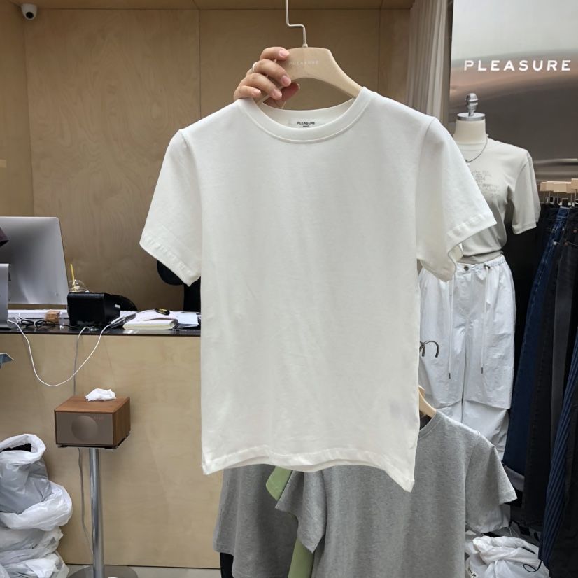 PLEASURE韓國直郵㊣女裝新款休閑推薦人氣熱賣時尚25春夏T恤PLEASURET恤