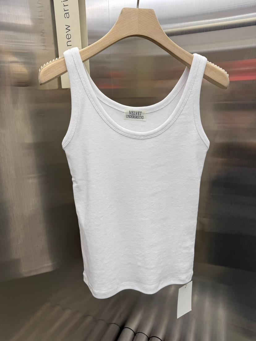 VELVET UNDERGROUND直郵韓國代購㊣女裝新品25春夏吊帶背心VELVET UNDERGROUND吊帶/背心