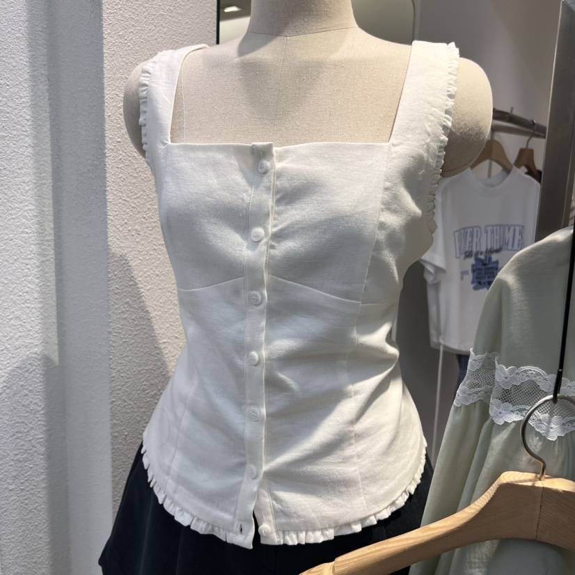 IR BIEN韓國㊣直郵東大門代購女裝新款熱賣休閑人氣吊帶背心ir bien-A吊帶/背心