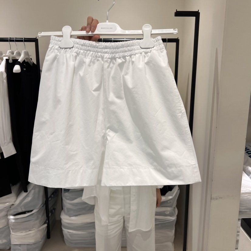 MASCULINE韓國直郵㊣女裝新品休閑熱賣25春夏人氣推薦短褲寬松MASCULINE短褲
