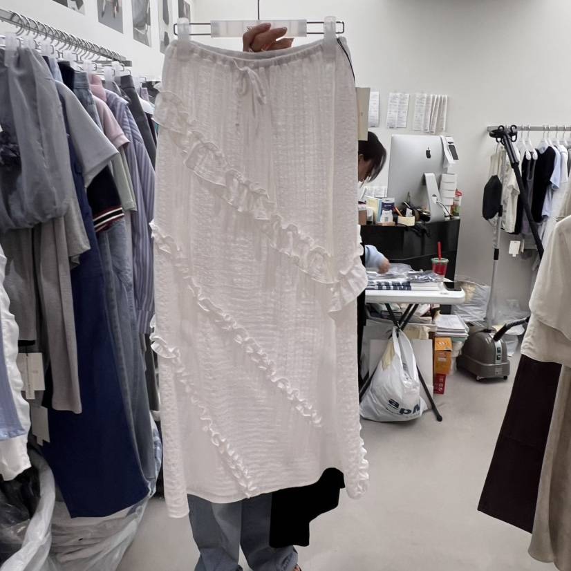 SOLD OUT韓國直郵㊣女裝新品人氣25春夏熱賣推薦休閑時尚長裙SOLD OUT長裙