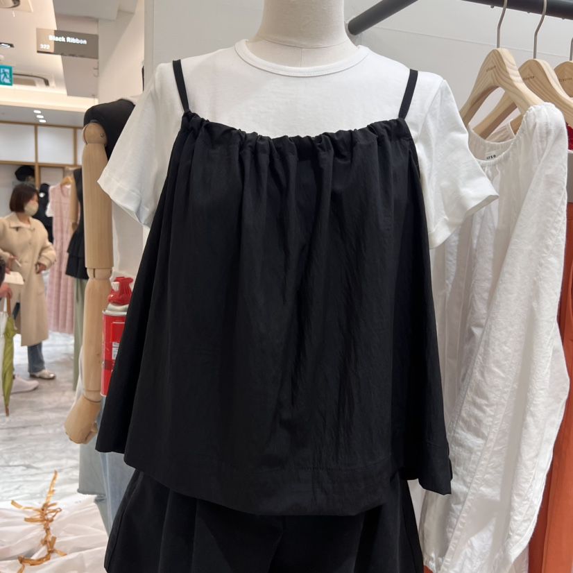 OFCOURSE韓國直郵㊣東大門實拍女裝新款時尚吊帶背心不含內搭OFCOURSE吊帶/背心
