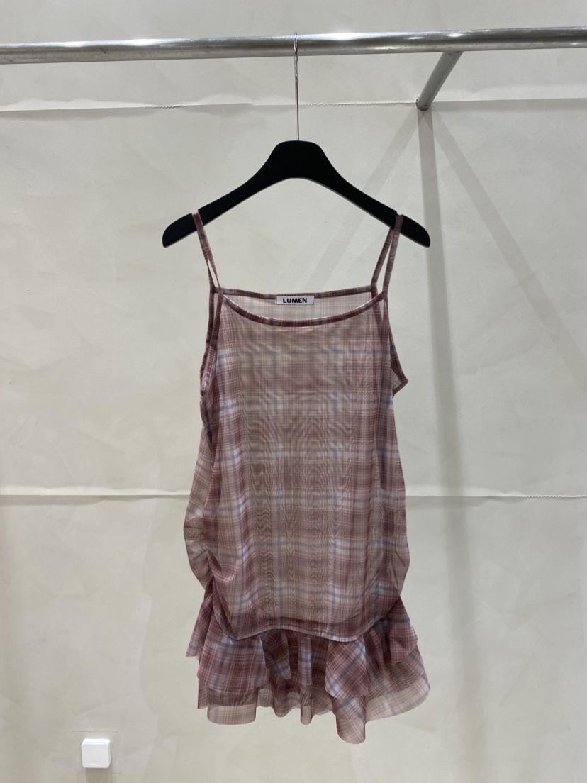 LUMEN-P東大門實拍女士新品真品時尚休閑25春夏人氣吊帶背心LUMEN-P吊帶/背心