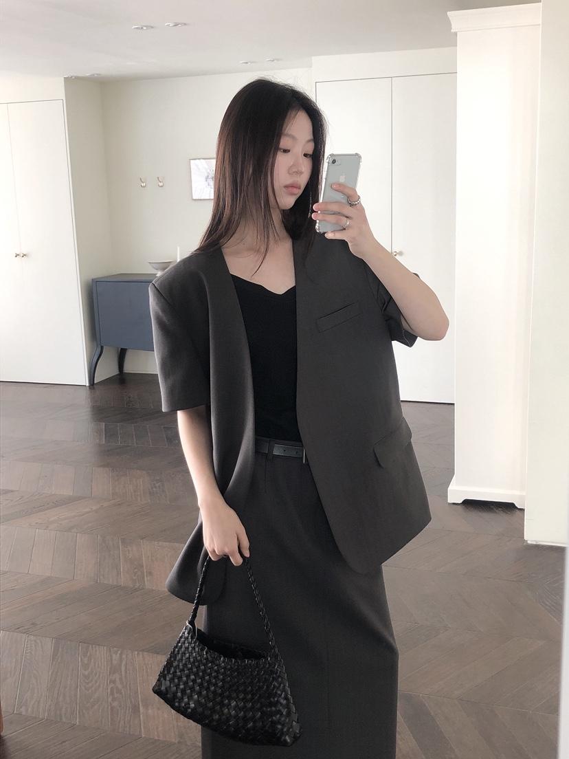 LE BUTTER韓國代購女士新品真品推薦25春夏人氣休閑夾克羊毛LE BUTTER夾克
