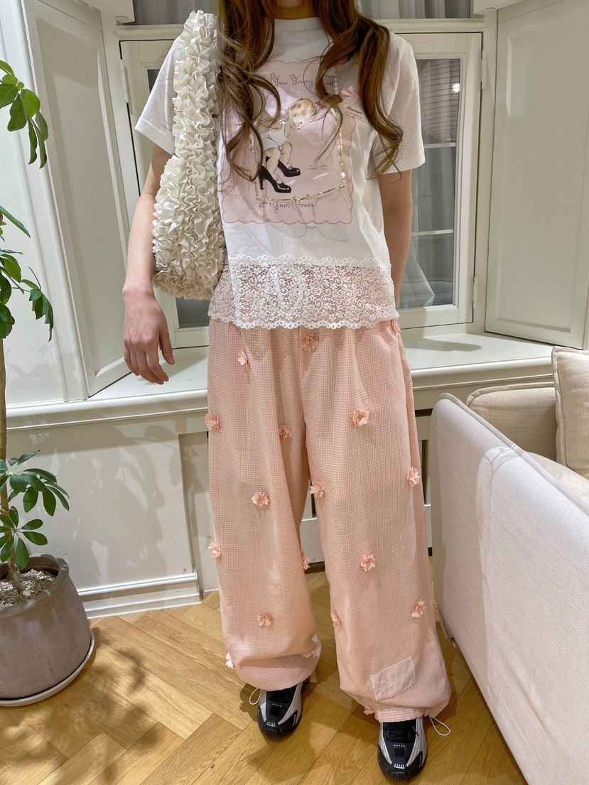BOUTIQUE-L東大門實拍女士新款推薦熱賣25春夏休閑時尚休閑褲BOUTIQUE-L休閑褲