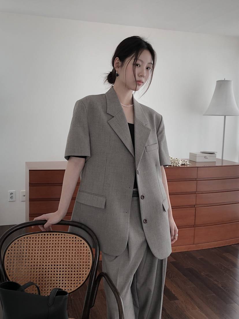 LE BUTTER韓國直郵女裝新品真品人氣推薦25春夏休閑時尚夾克LE BUTTER夾克